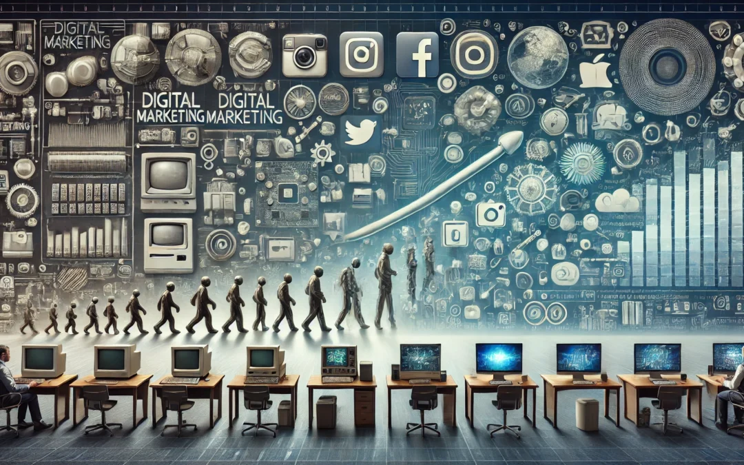 Evolution of Digital Marketing : Origins to Future Trends